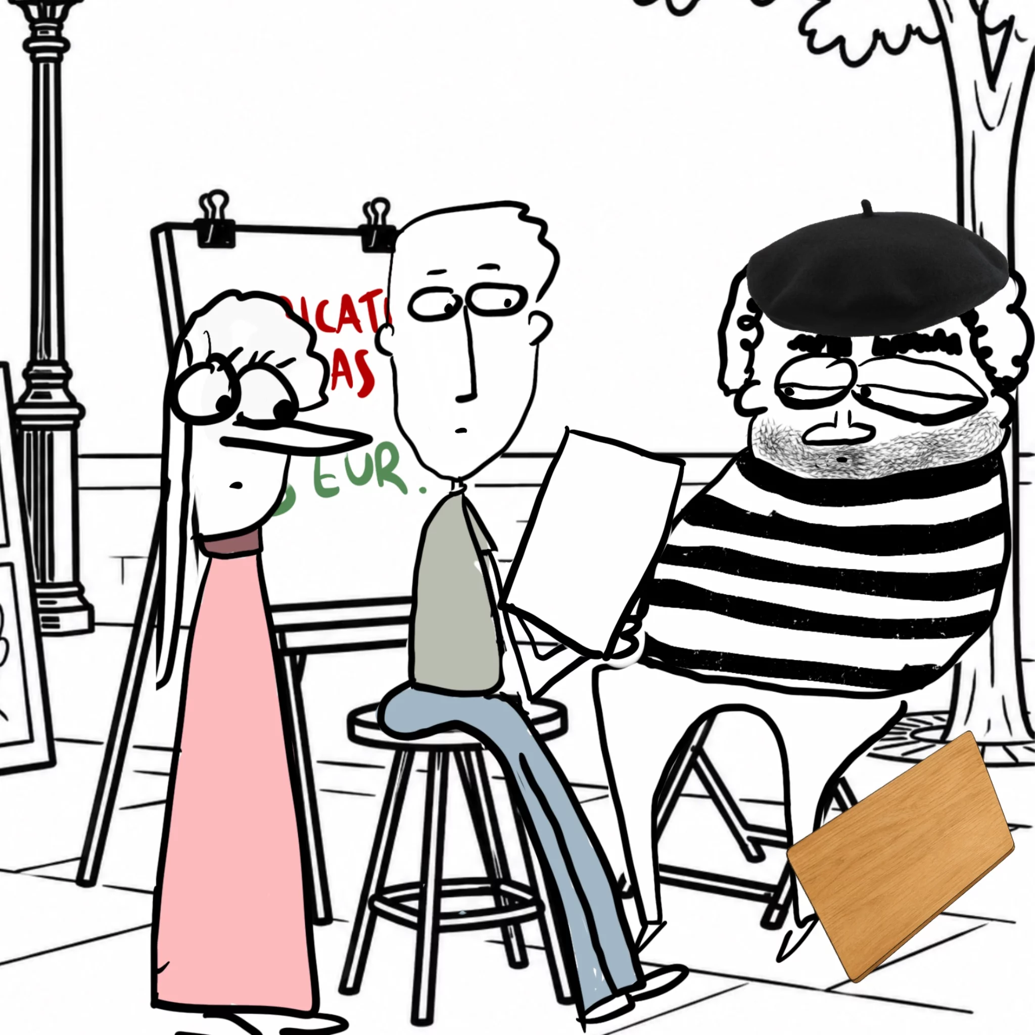 la caricatura